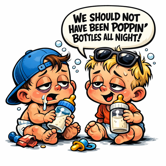 Poppin Bottles Baby Design